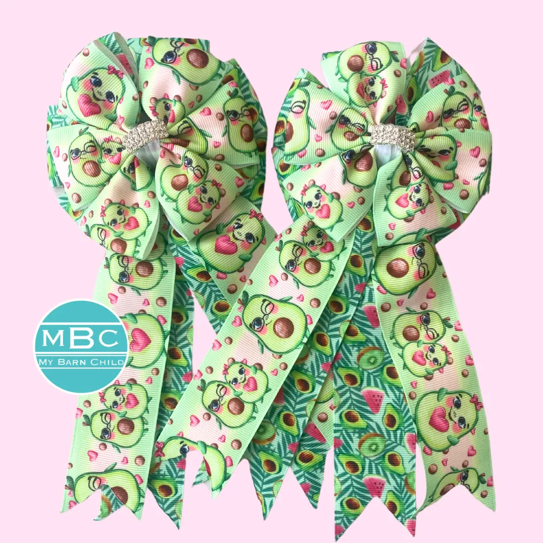 * Show Bows: Avocado Fam 🥑 NEW