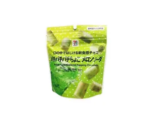 7-11 Melon Soda Popping Chocolate