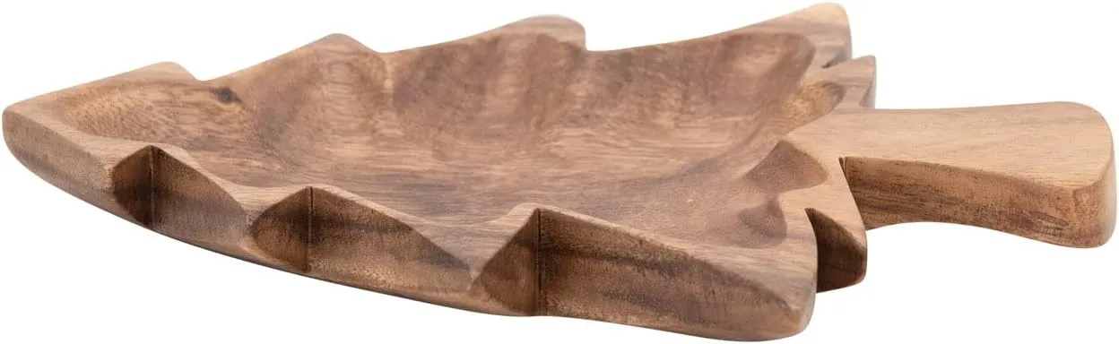 Acacia Wood Tree Dish