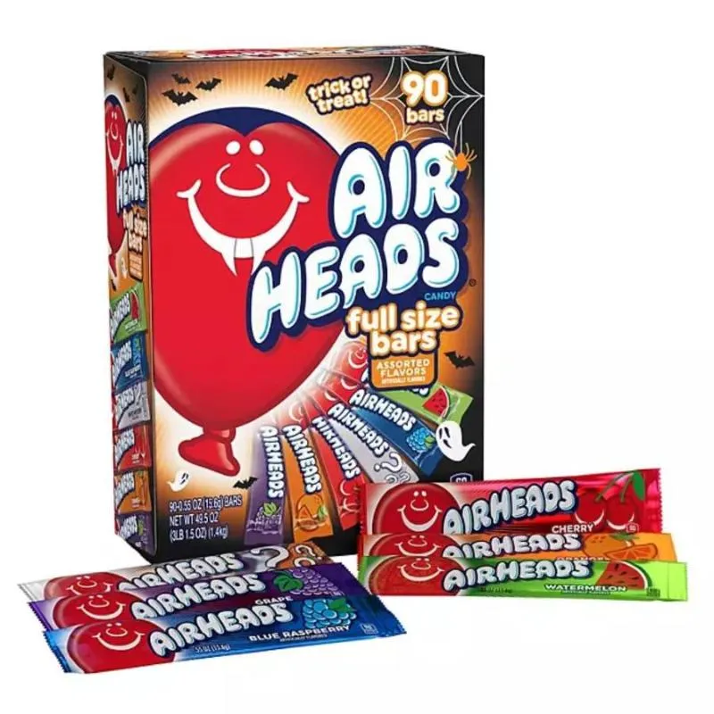 AirHeads Halloween Variety Pack Candy - 0.55 Oz - 90 Pack