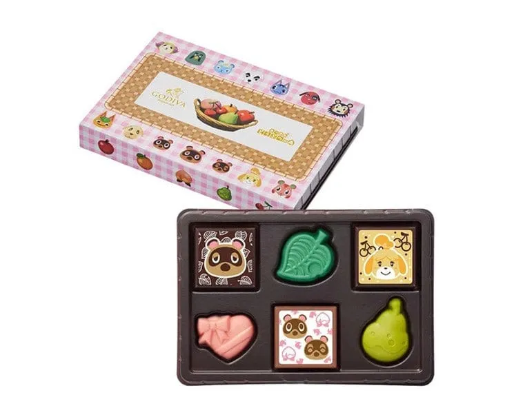 Animal Crossing x Godiva 6-Piece Chocolate Box