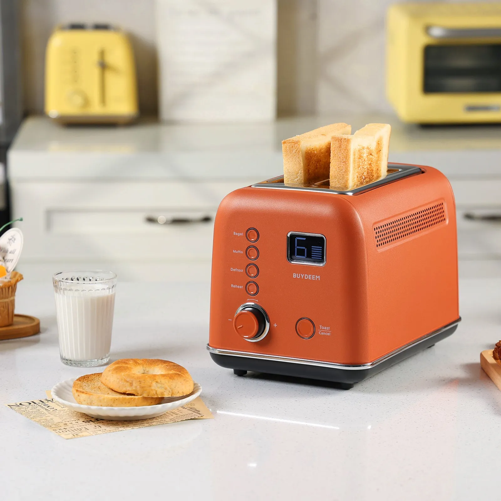 Automatic Digital  2-slice Toaster