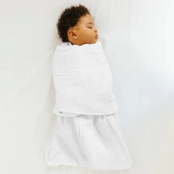 Baby Studio HALO® SleepSack® Swaddle 1.5 TOG - White