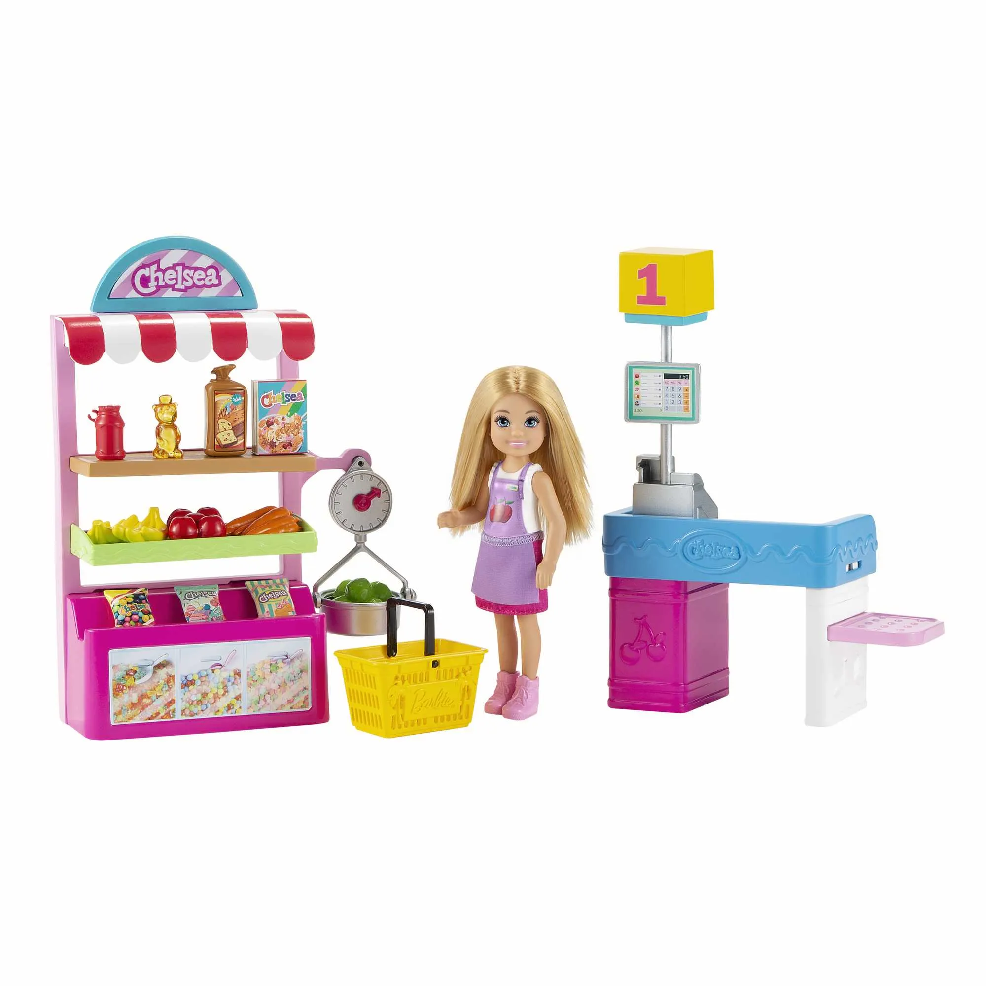 Barbie Chelsea Can Be Blonde Chelsea Doll & Snack Stand Playset