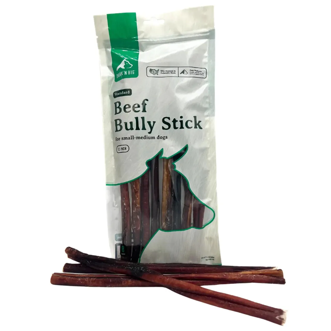 BarkNBig Beef Bully Stick Dog Treats