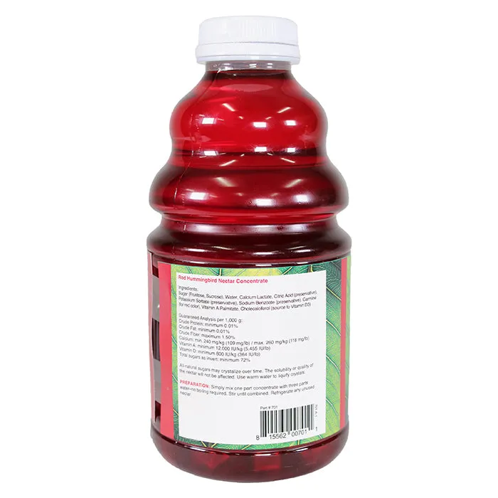 Bird Health Plus Red Nectar Concentrate 32 oz.