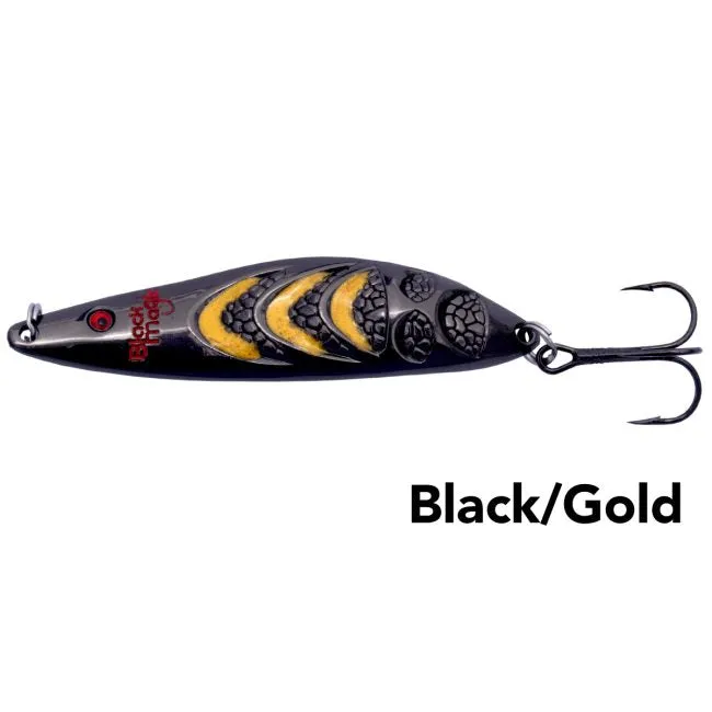 Black Magic Rattle Snack Spoon Lure