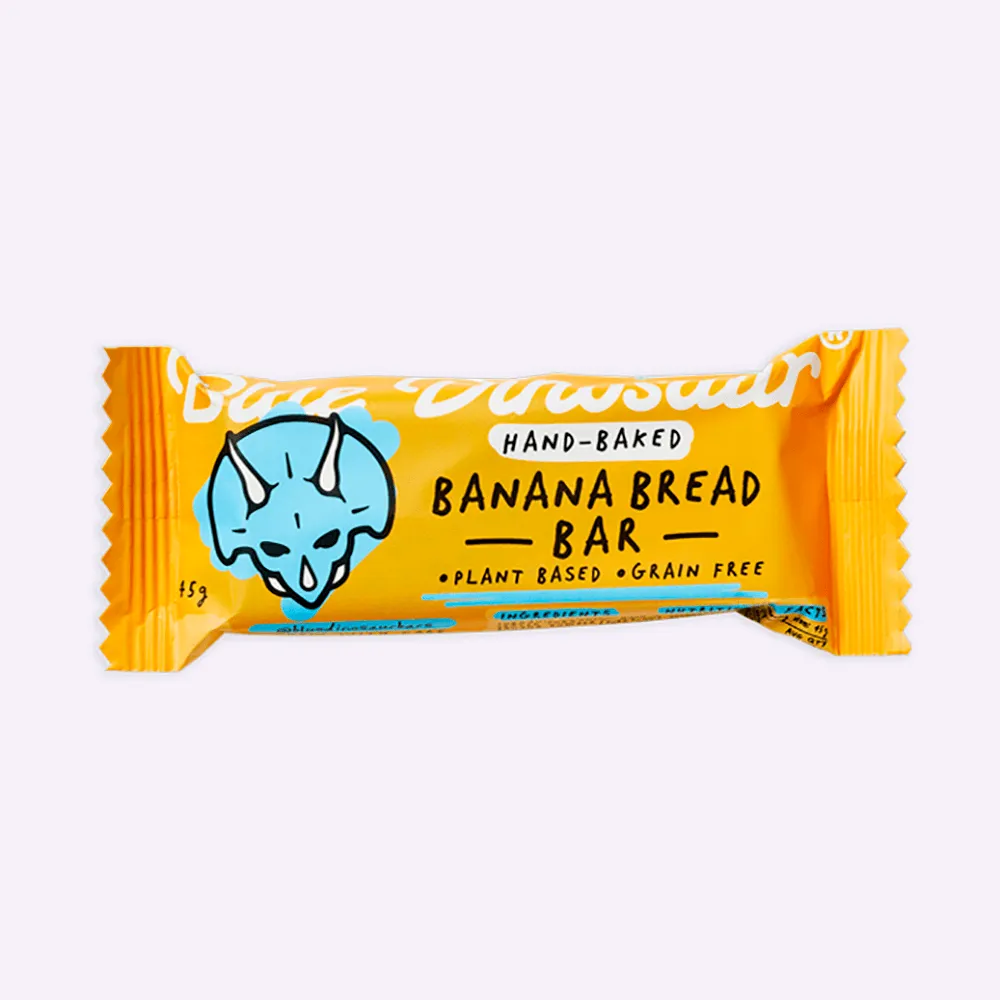 Blue Dinosaur -  Snack Bar - Banana Bread - 45g