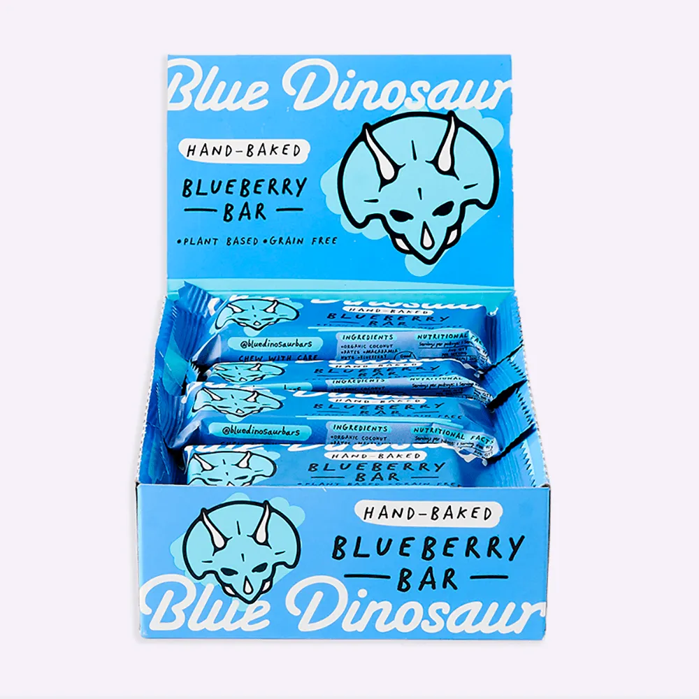 Blue Dinosaur - Snack Bar - Blueberry - 45g