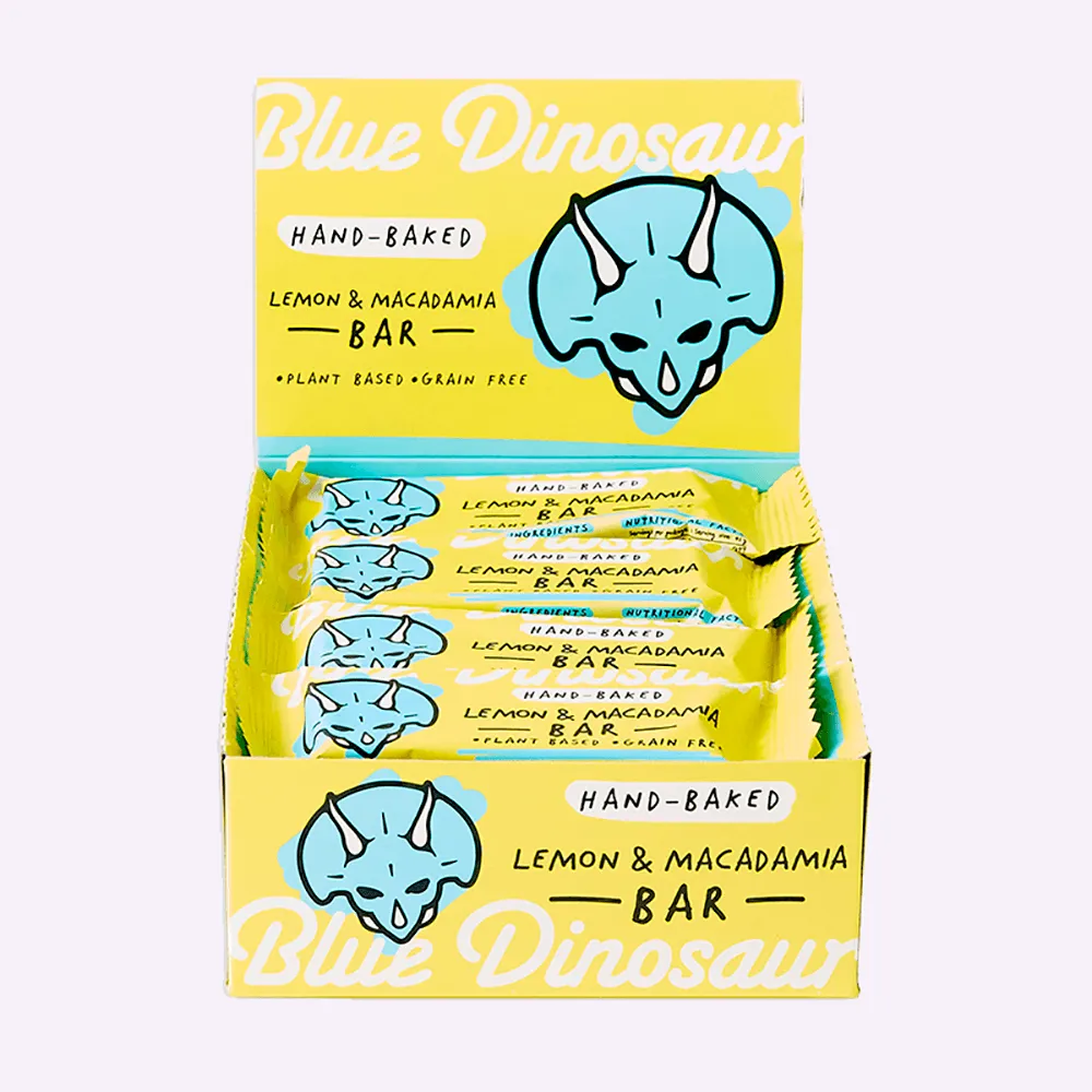 Blue Dinosaur - Snack Bar - Mac Lemon - 45g