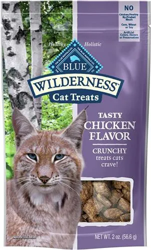 Blue Wilderness Cat Crunchy Treats