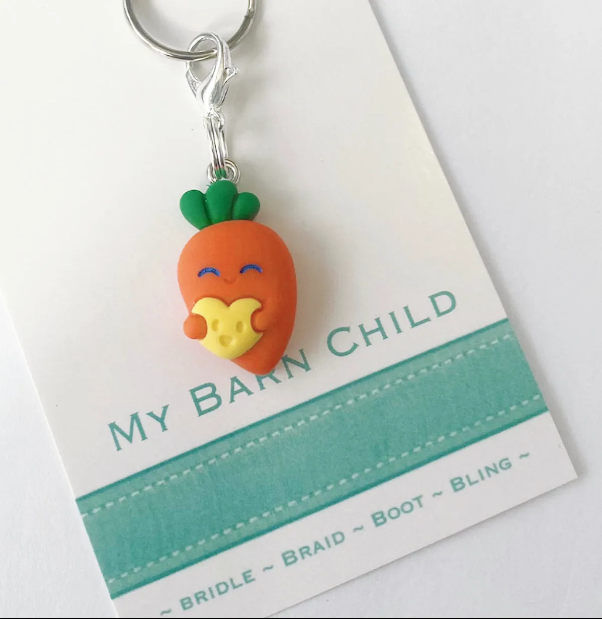 Bridle Charm: Carrot 🥕