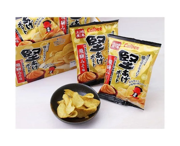 Calbee Gifu Miso Potato Chips Flavor