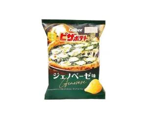 Calbee Pizza Potato Chips: Genovese