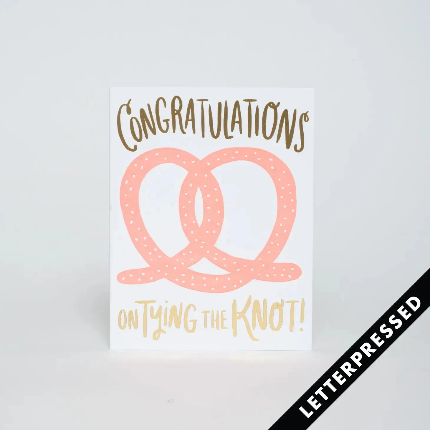 Congratulations On Tying The Knot Card