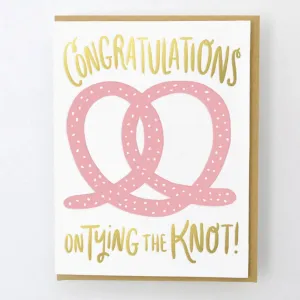 Congratulations On Tying The Knot Card