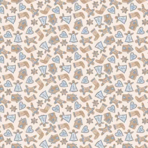 Cookies Winter Frost by FIGO Fabrics