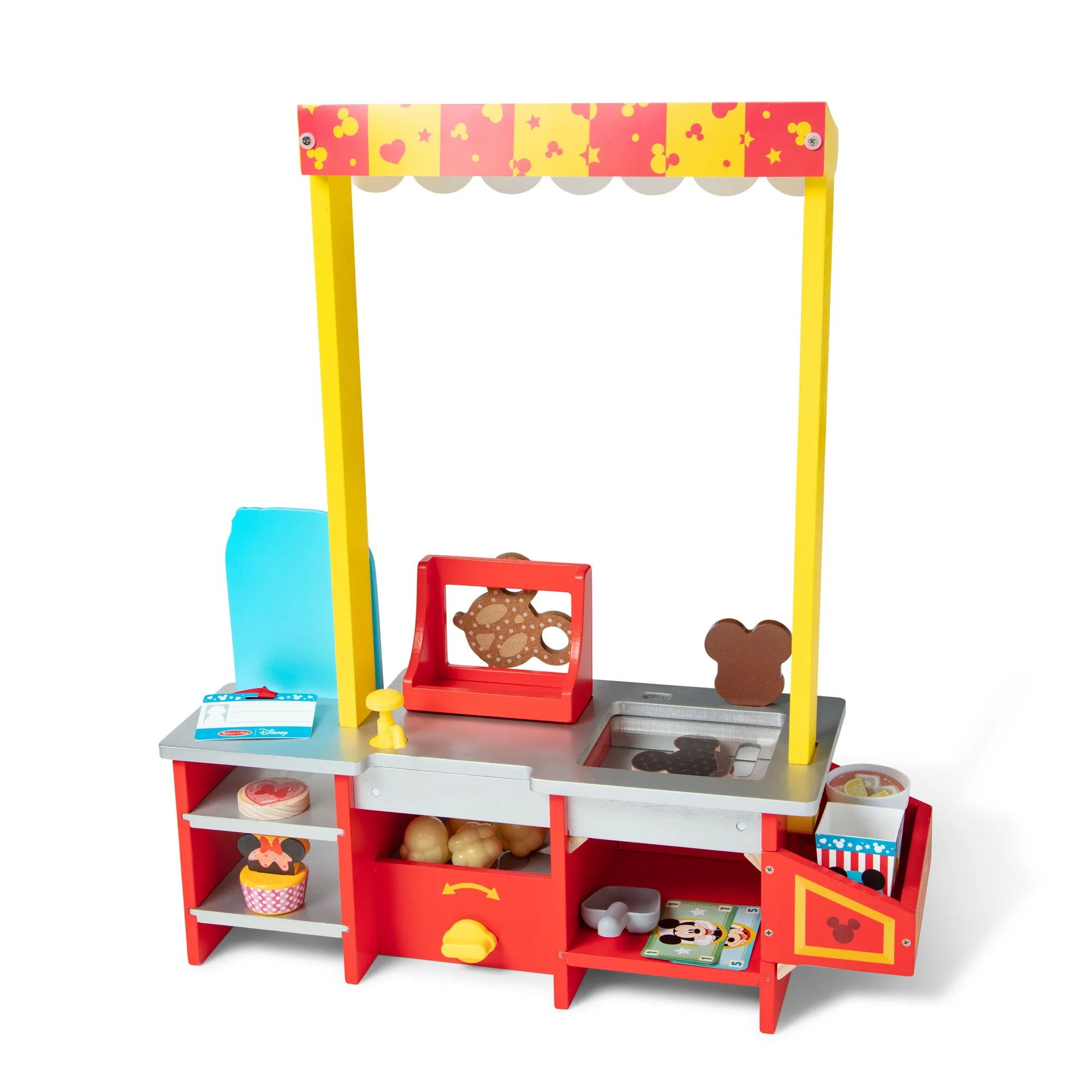 Disney Snacks & Popcorn Wooden Food Counter