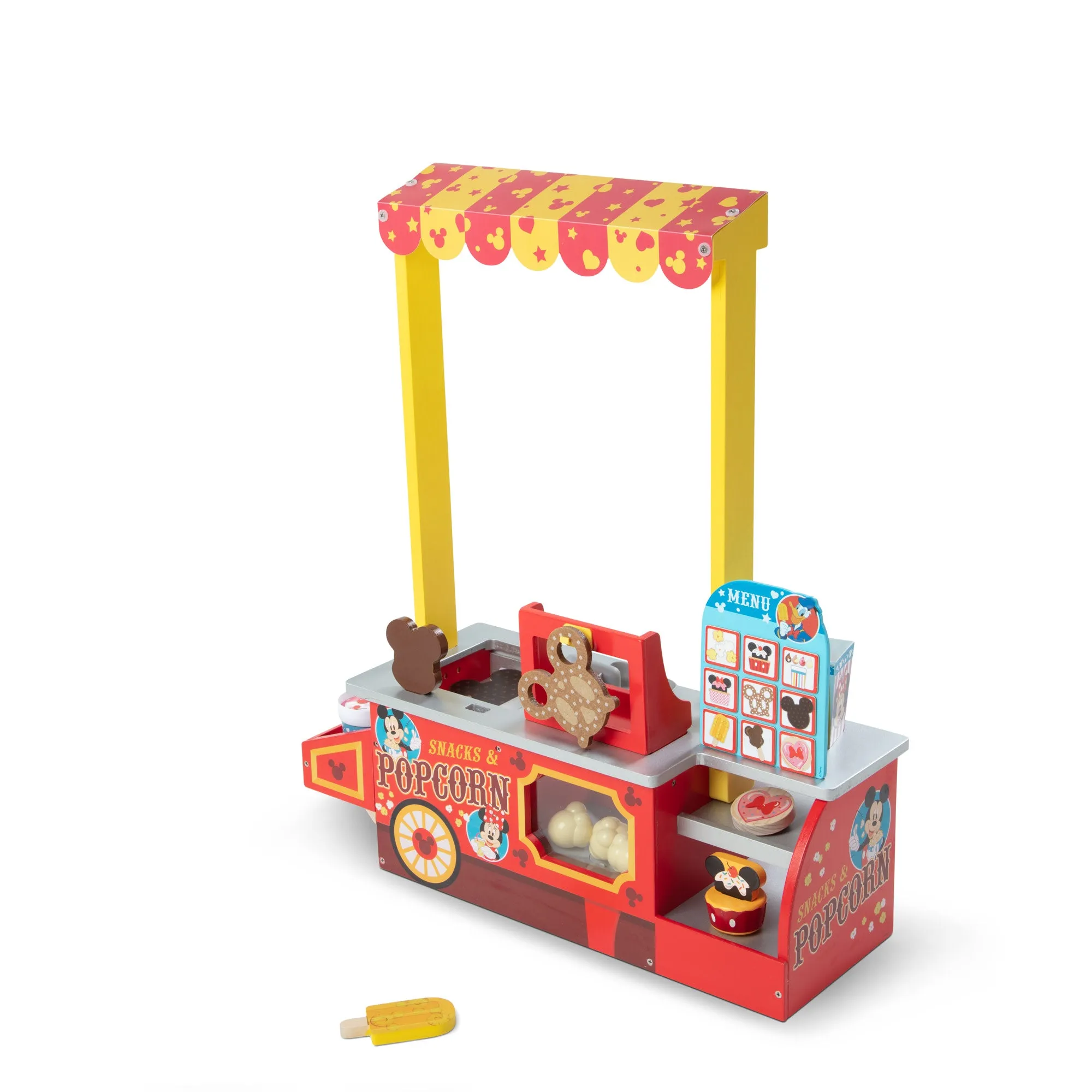 Disney Snacks & Popcorn Wooden Food Counter