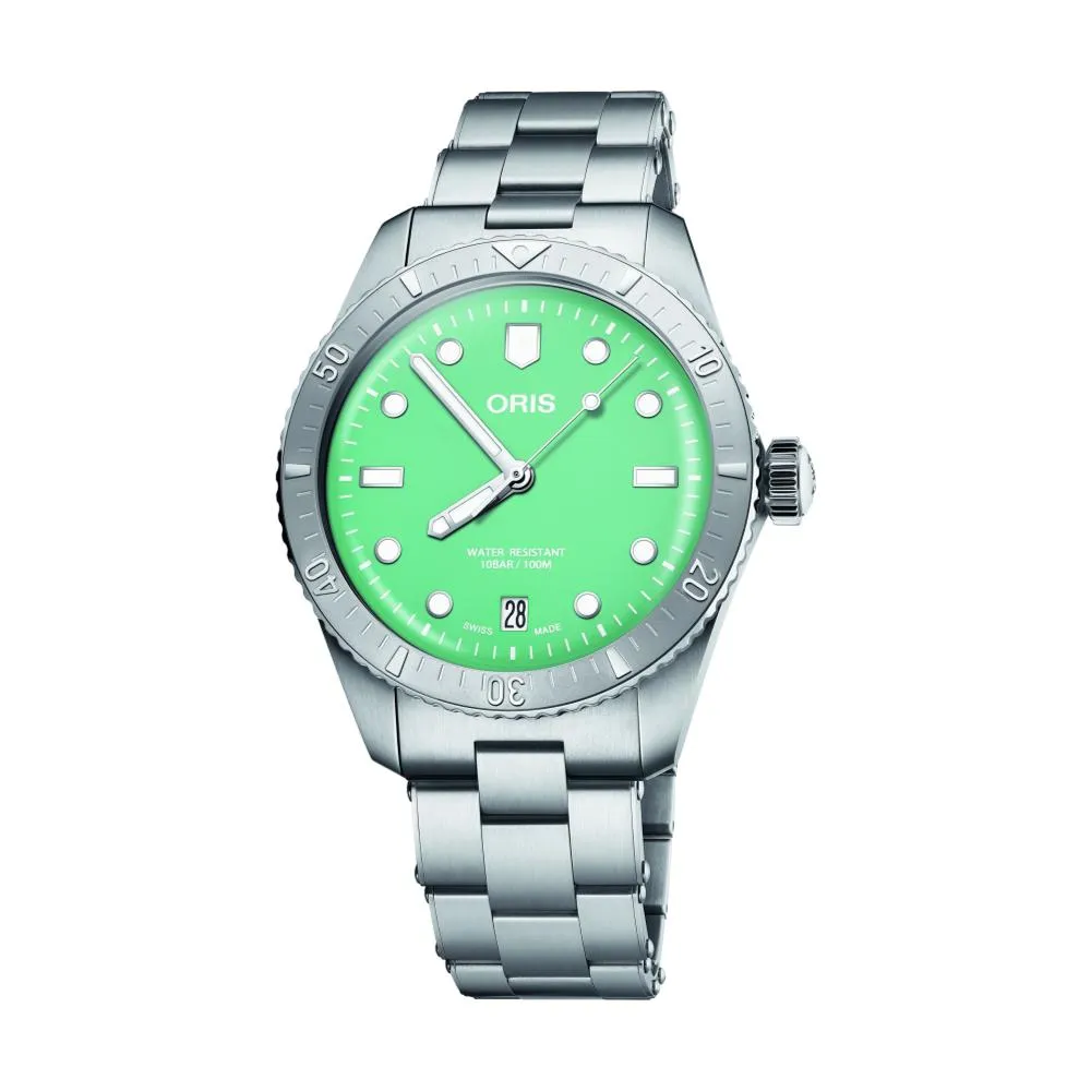 Divers Sixty-Five 'Cotton Candy' Steel Green