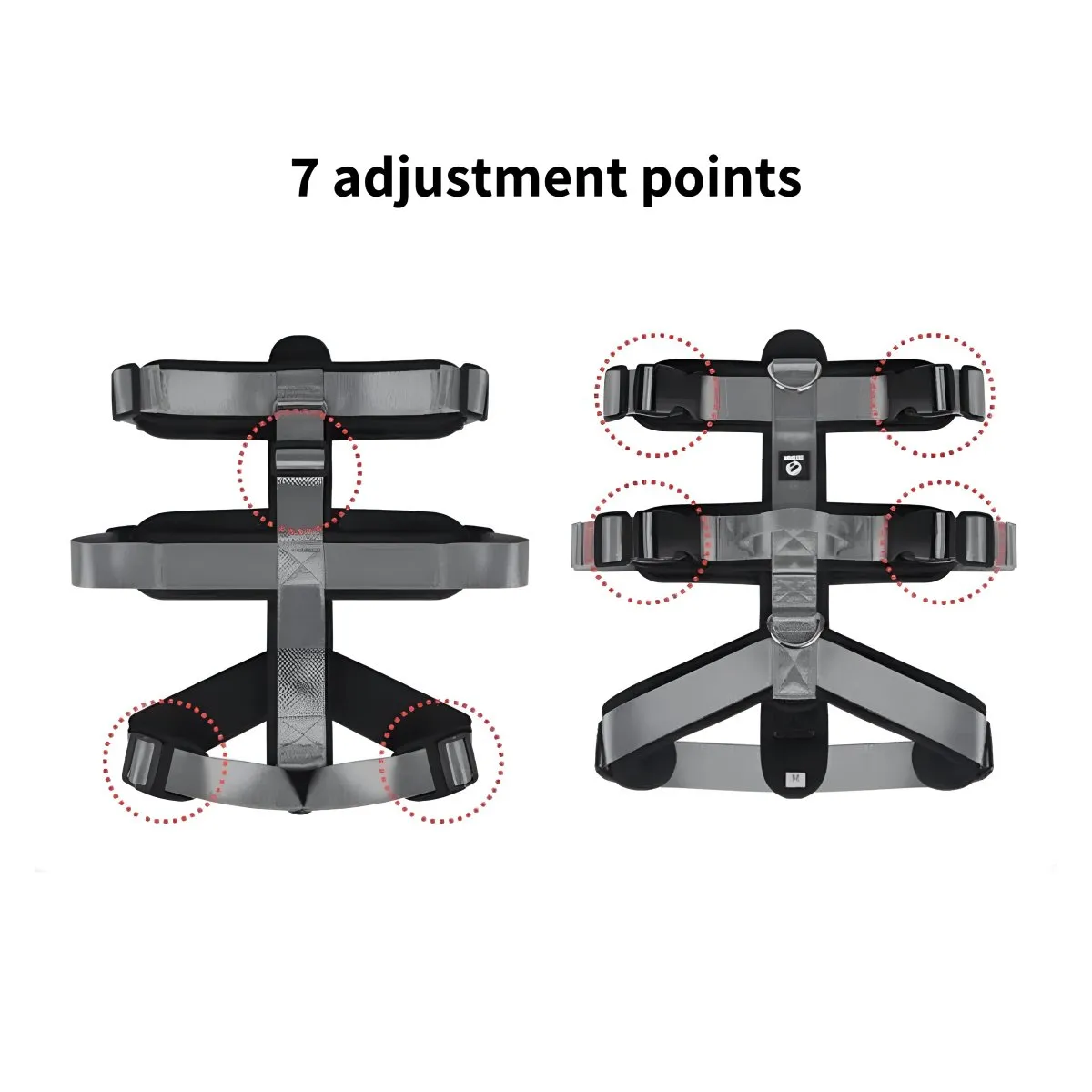 Double D-Ring Escape-Proof Harness