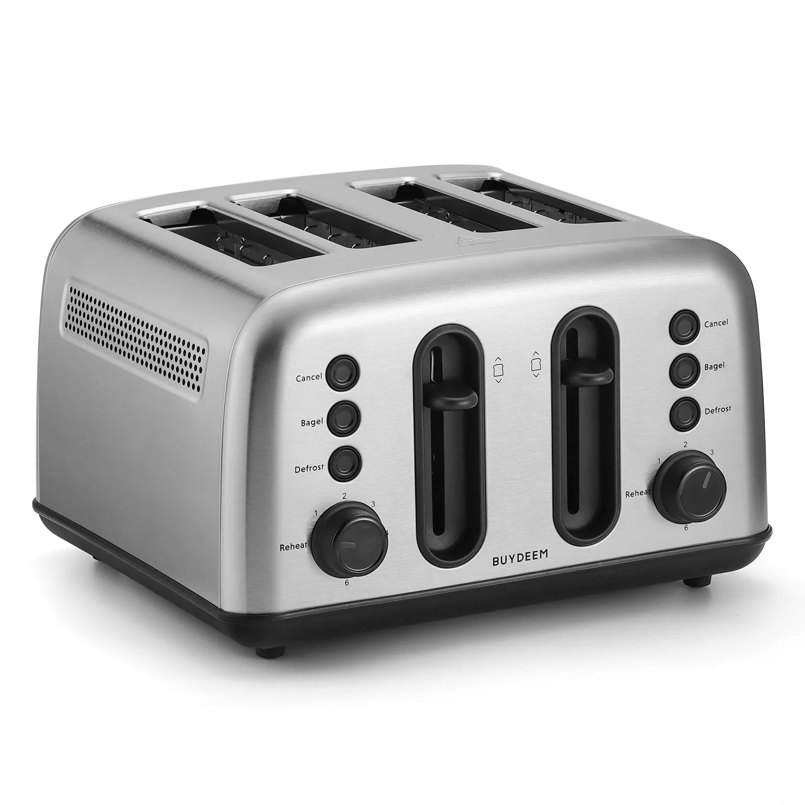 DT440 Retro 4-Slice Metal Toaster