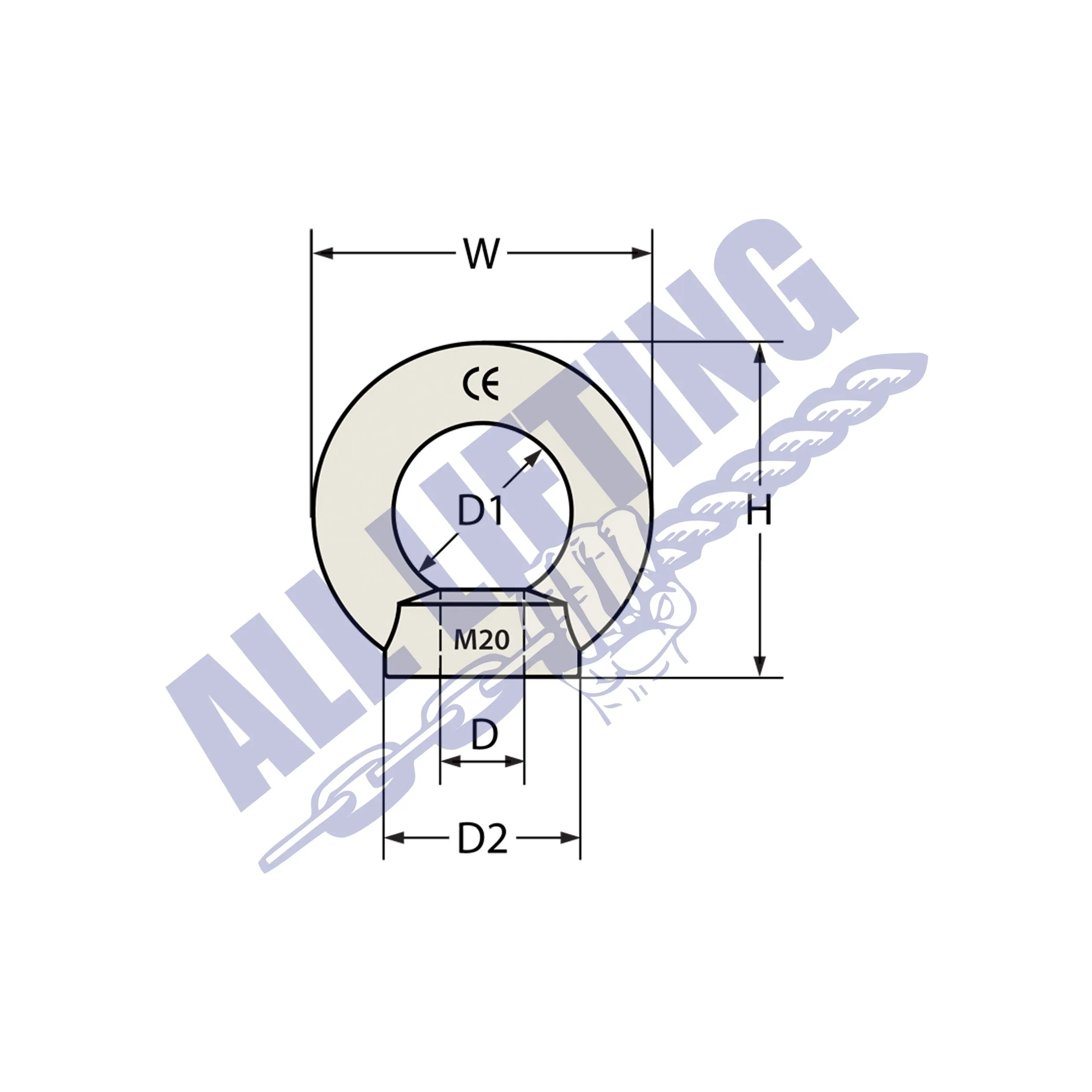 Eye Nut DIN582