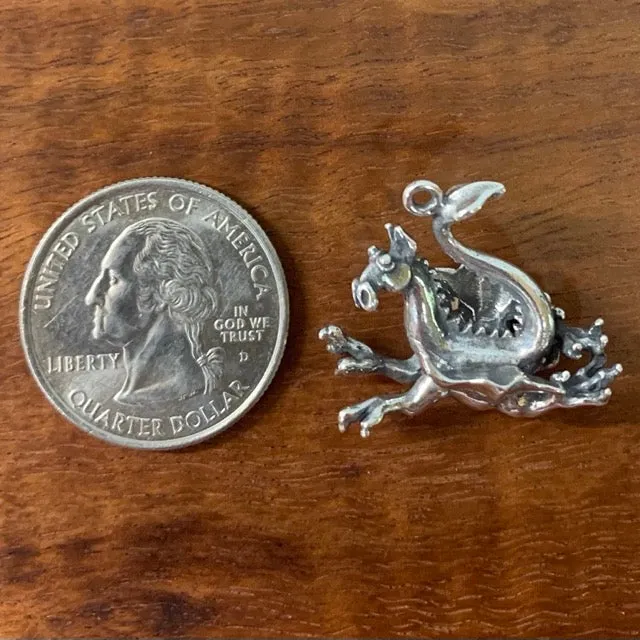 Flying Dragon Charm