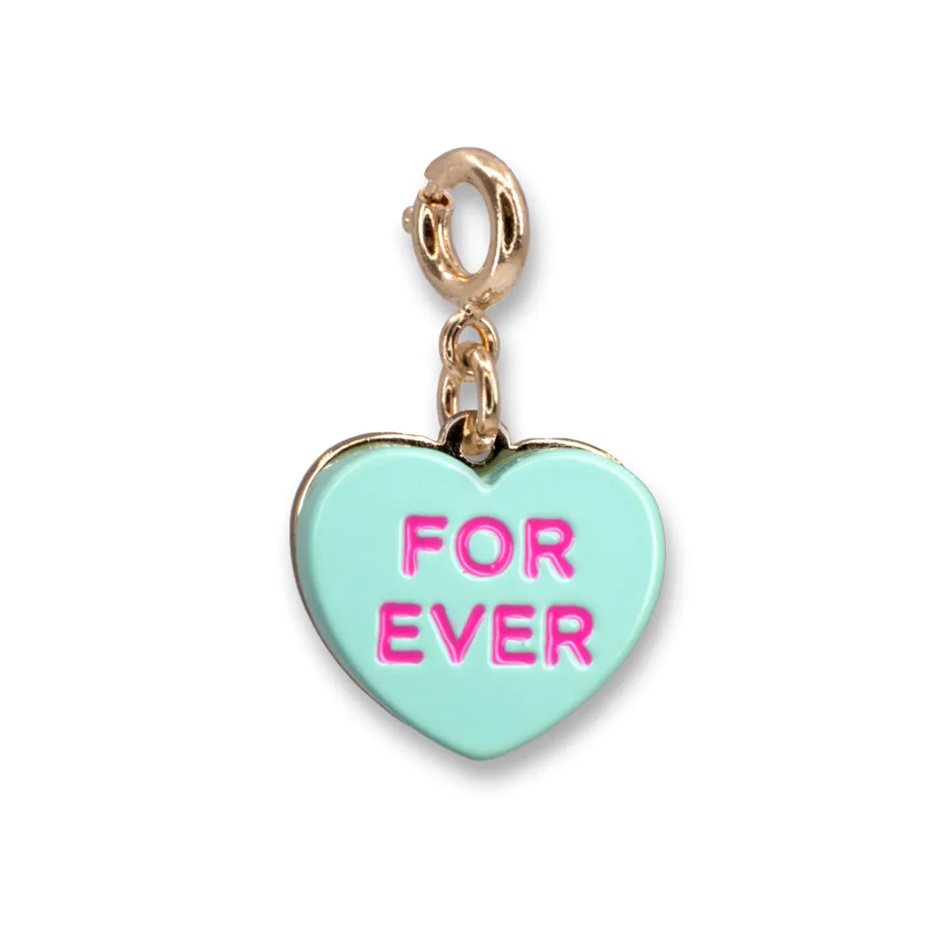 Gold Candy Heart Charm