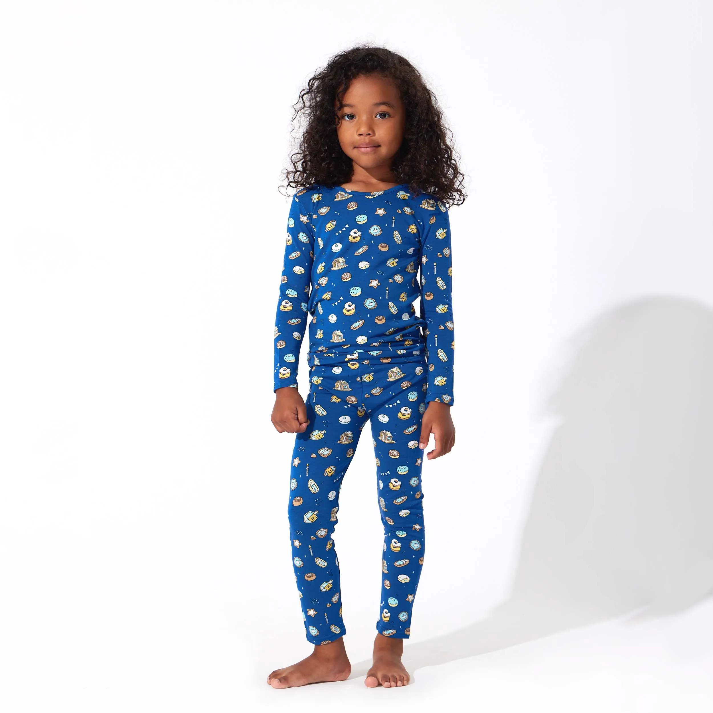 Hanukkah Cookies Bamboo Kids Pajamas