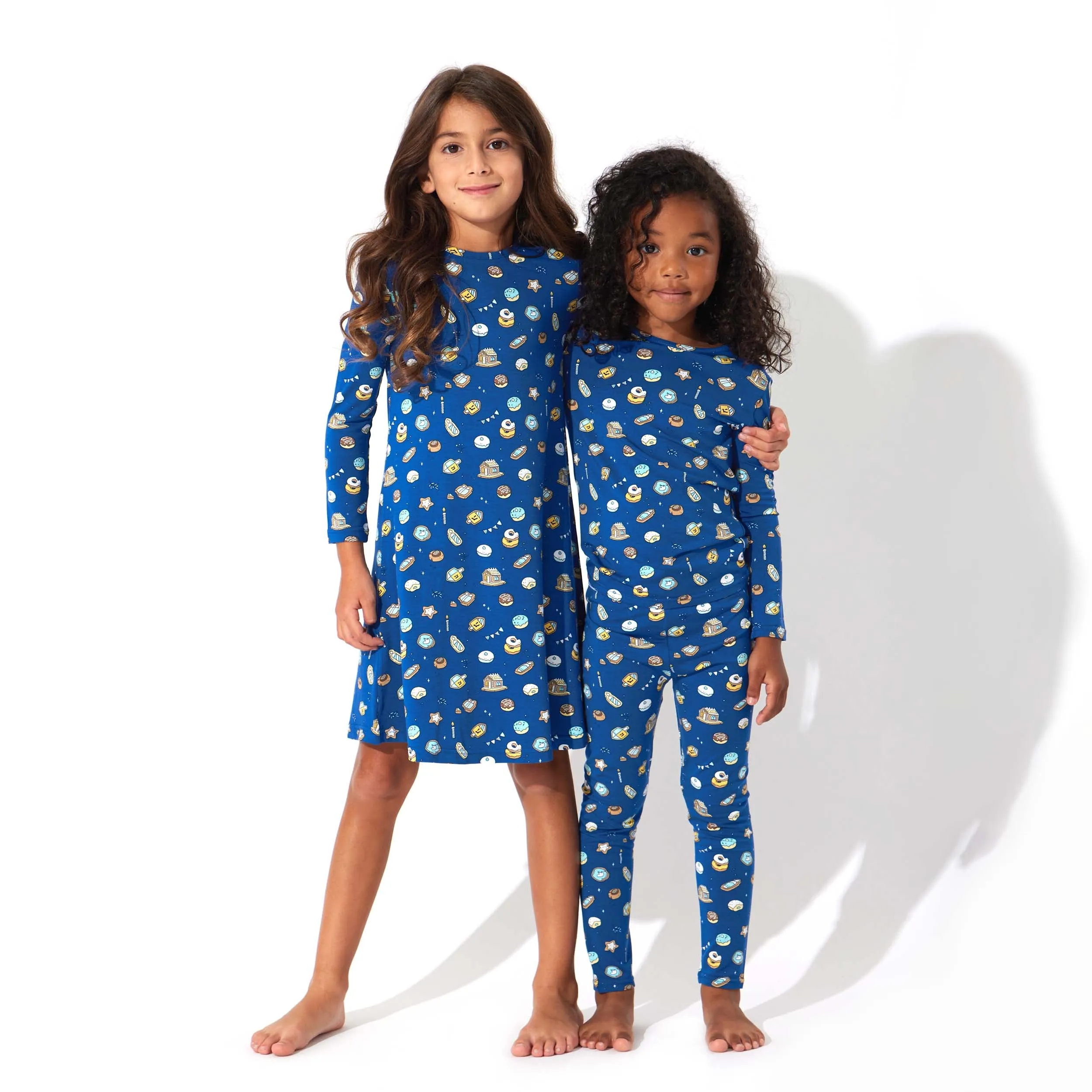 Hanukkah Cookies Bamboo Kids Pajamas