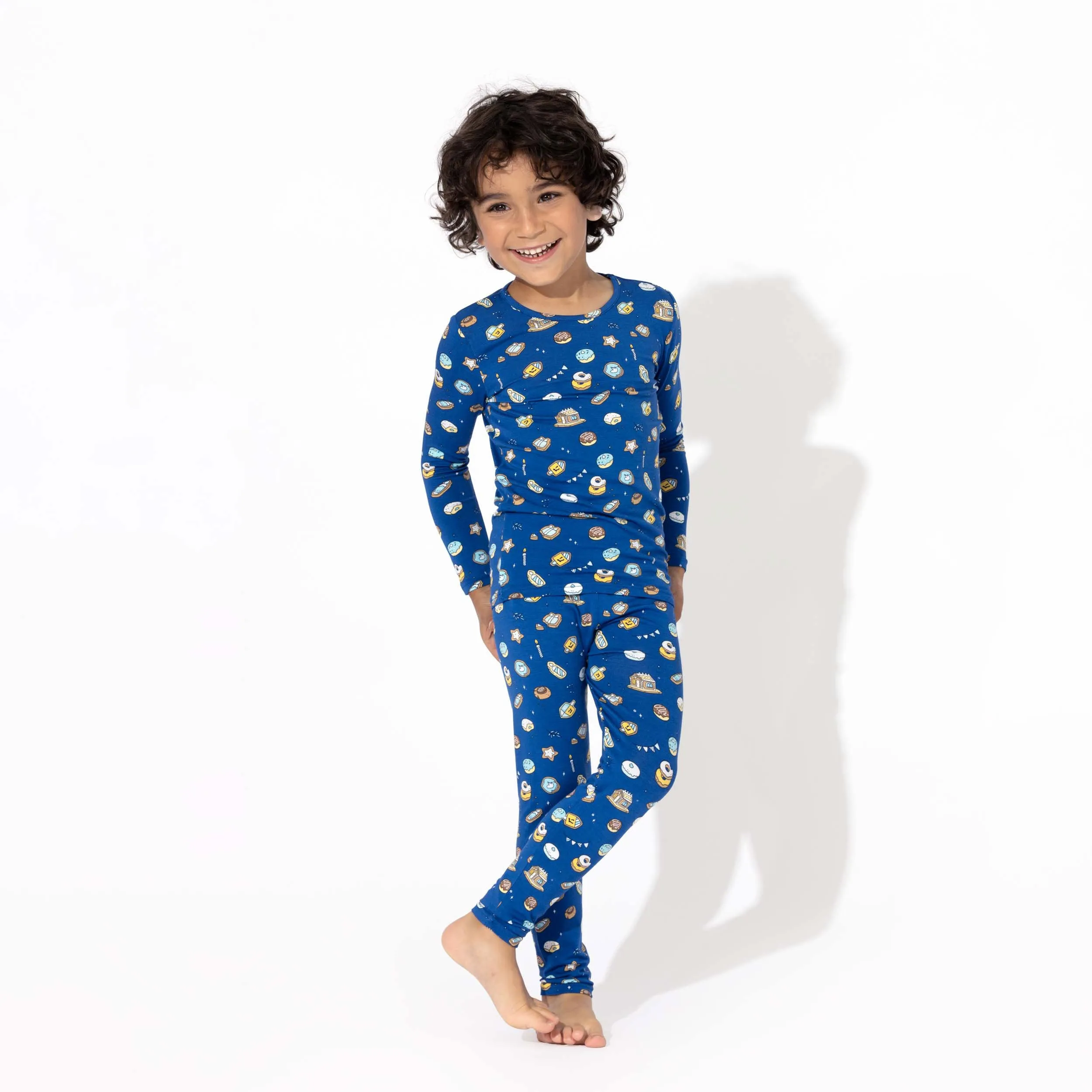 Hanukkah Cookies Bamboo Kids Pajamas