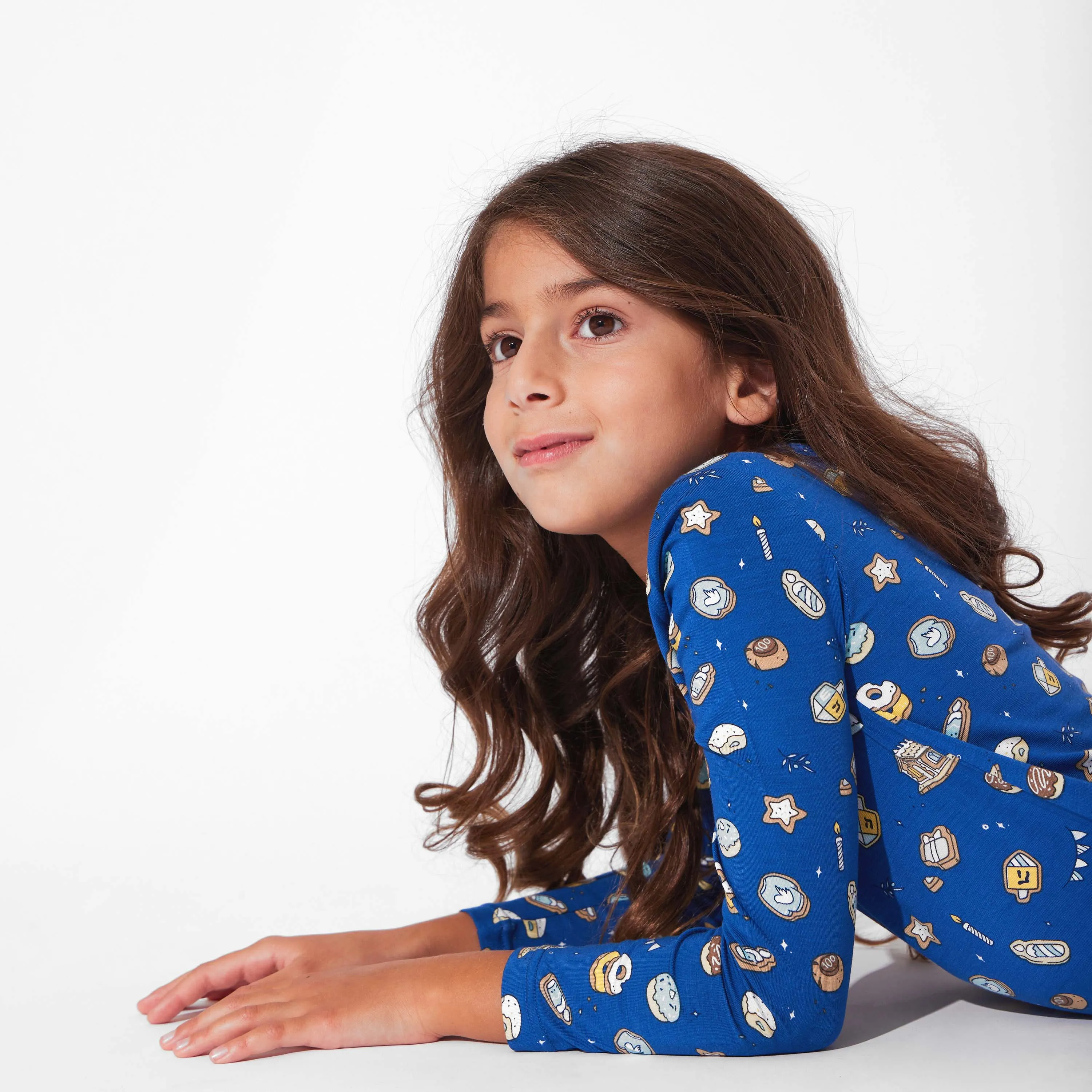 Hanukkah Cookies Bamboo Kids Pajamas