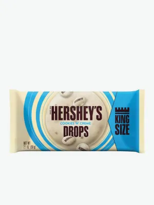 Hershey's Cookies And Creme White Chocolate Drops