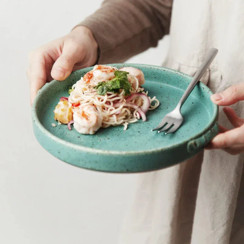 Japanese  Green Ceramic Dinner Set