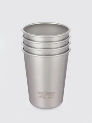 Klean Kanteen Steel Cup 10oz - 4 Pack (296ml)