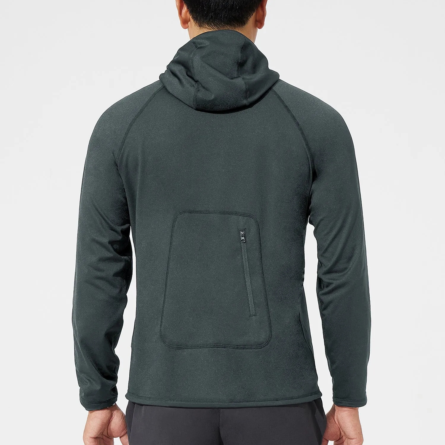 Long Sleeve Thermal Water-Proof Fleece The Scratch Hoodie - Grey