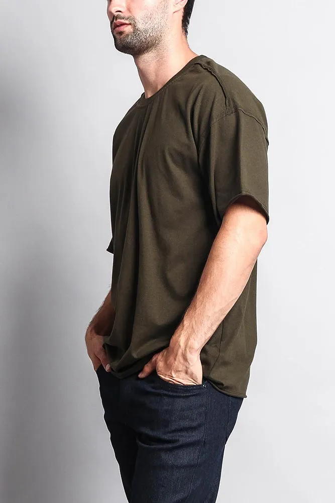 Men's Basic Over Sized T-Shirt