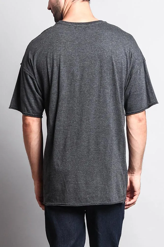 Men's Basic Over Sized T-Shirt