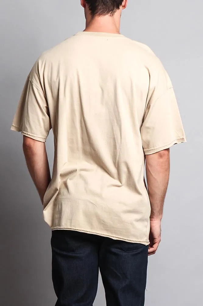 Men's Basic Over Sized T-Shirt