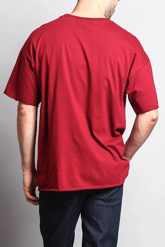 Men's Basic Over Sized T-Shirt