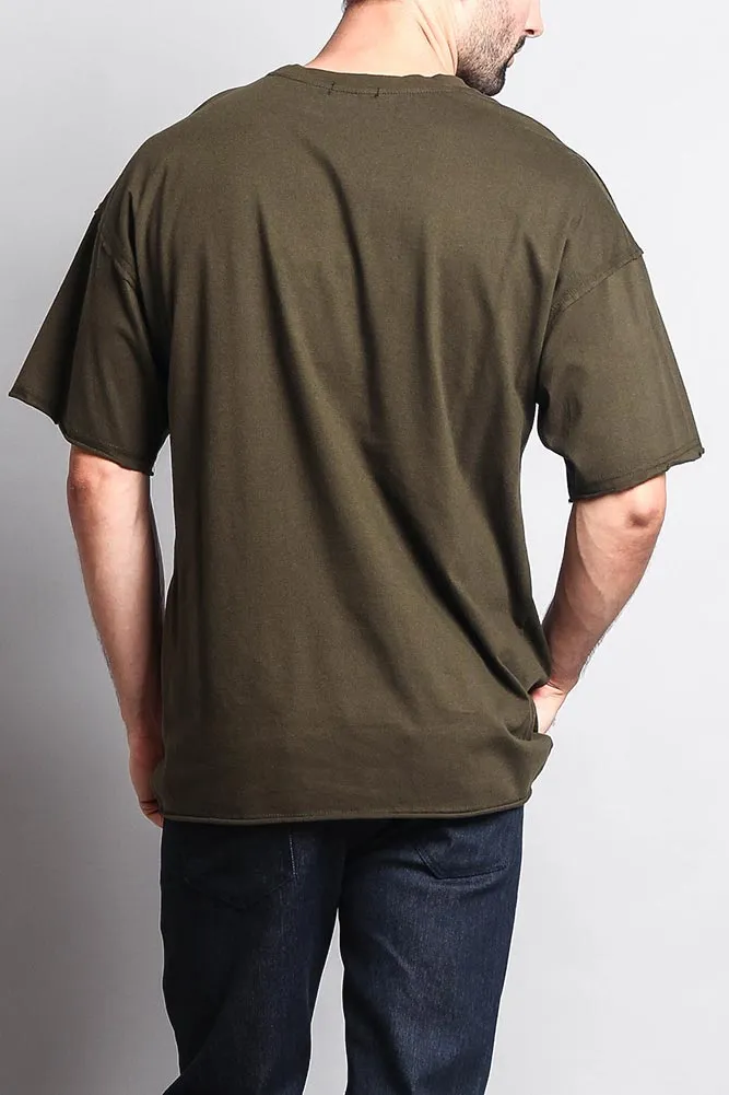 Men's Basic Over Sized T-Shirt