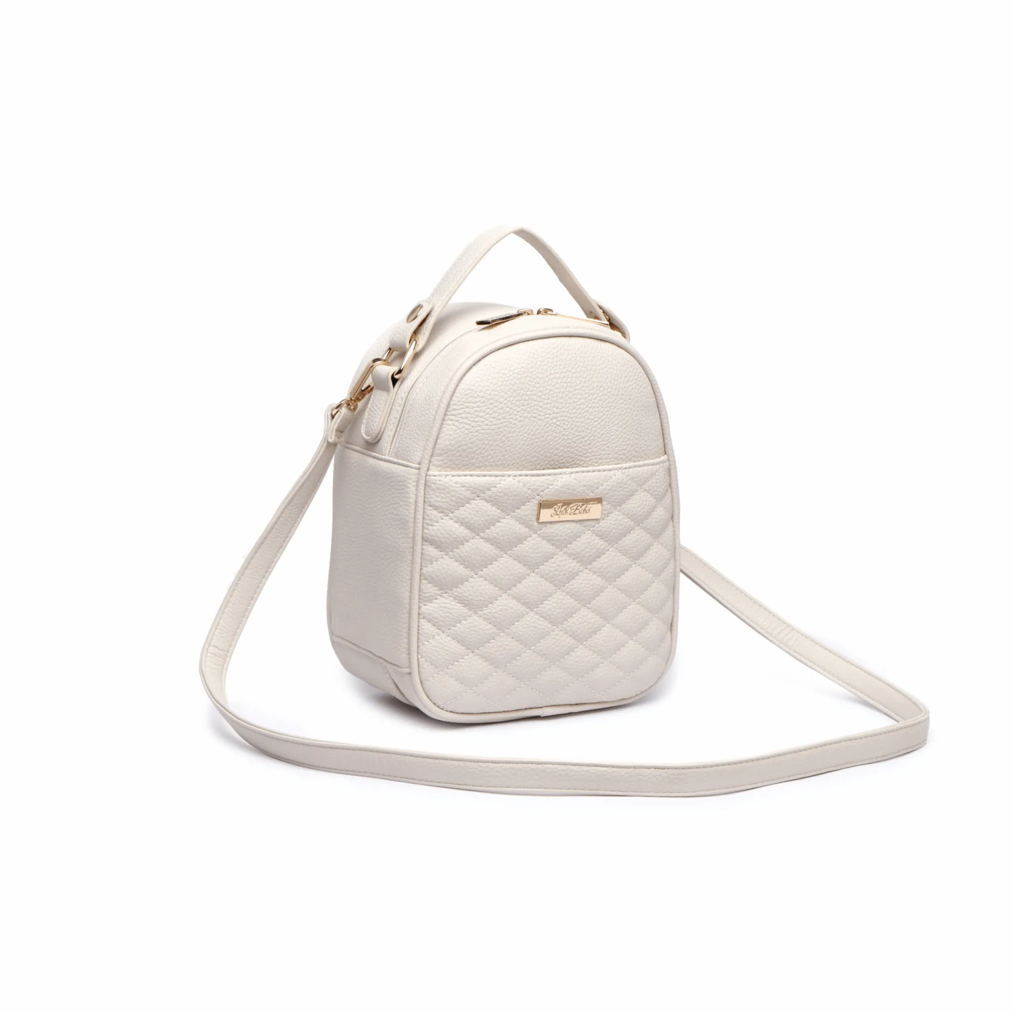 Monaco Snack Bag | Pearl White