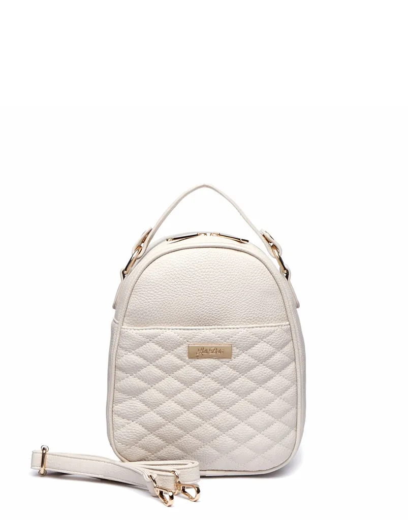 Monaco Snack Bag | Pearl White