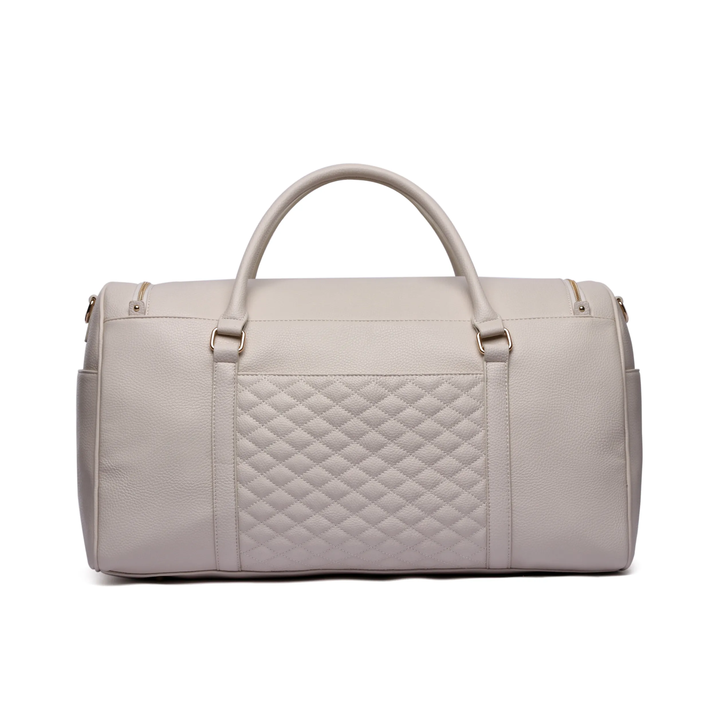 Monaco Travel Bag | Pearl White