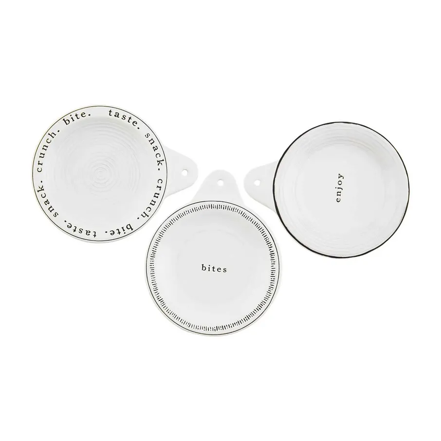 Mudpie Bar Snack Dipping Dish Set