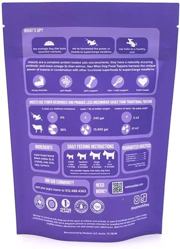 Neo Bites Dog Food Toppers - Health Aid Topper