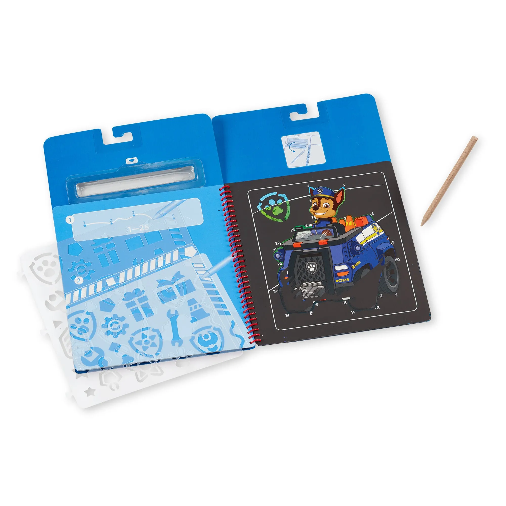 PAW Patrol Scratch Art Pad - Chase