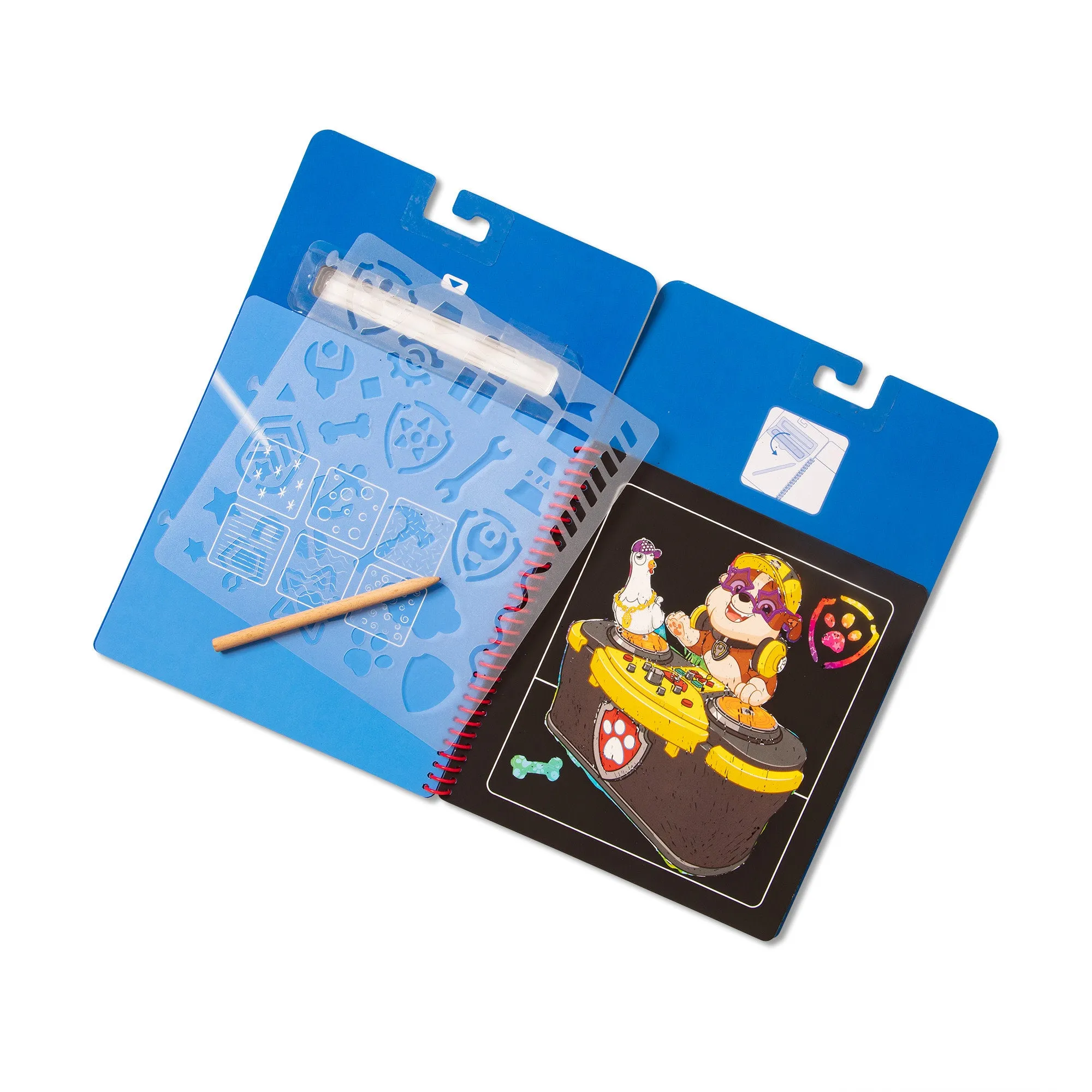 PAW Patrol Scratch Art Pad - Chase