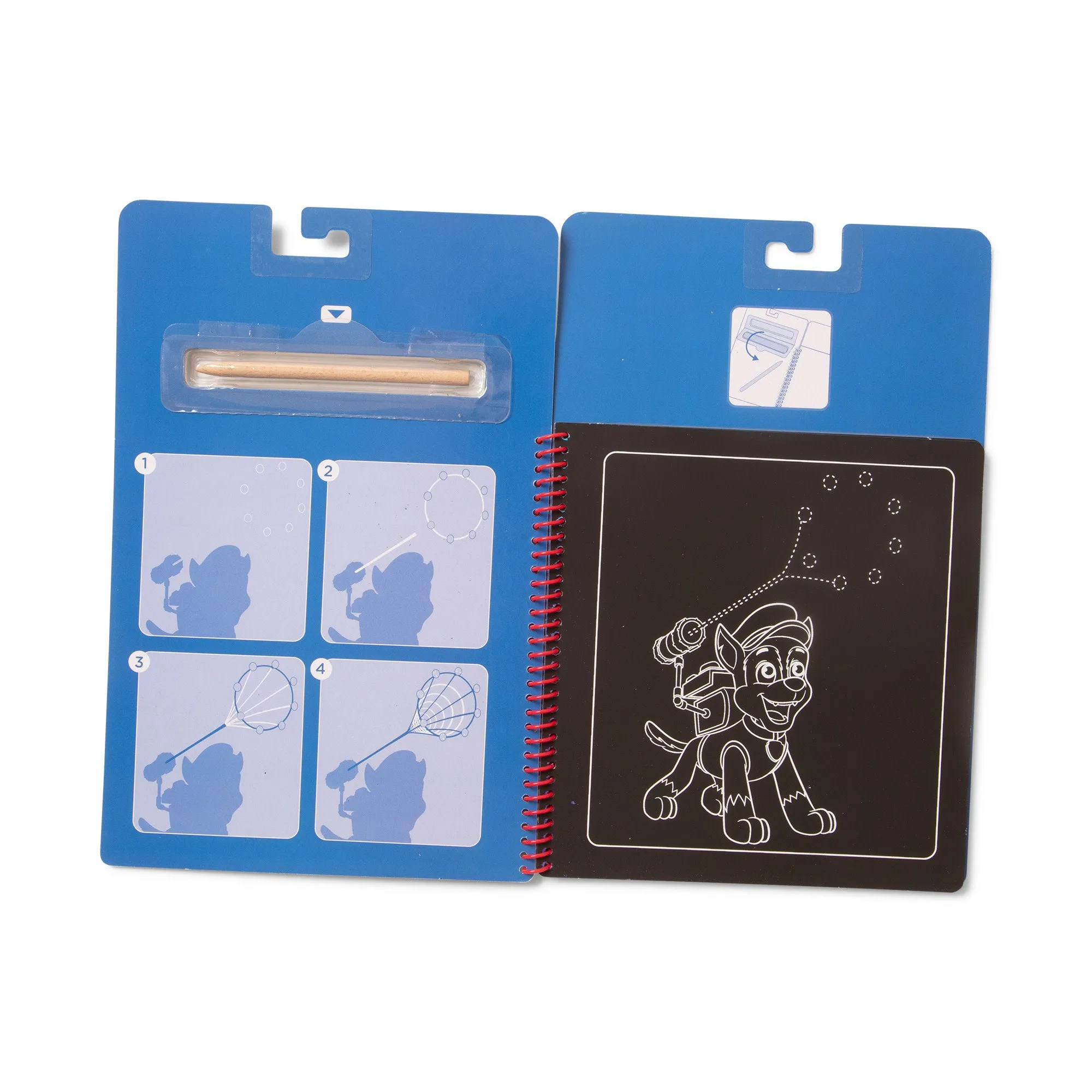 PAW Patrol Scratch Art Pad - Chase